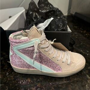 Shu Shop Girls Glitter High Tops